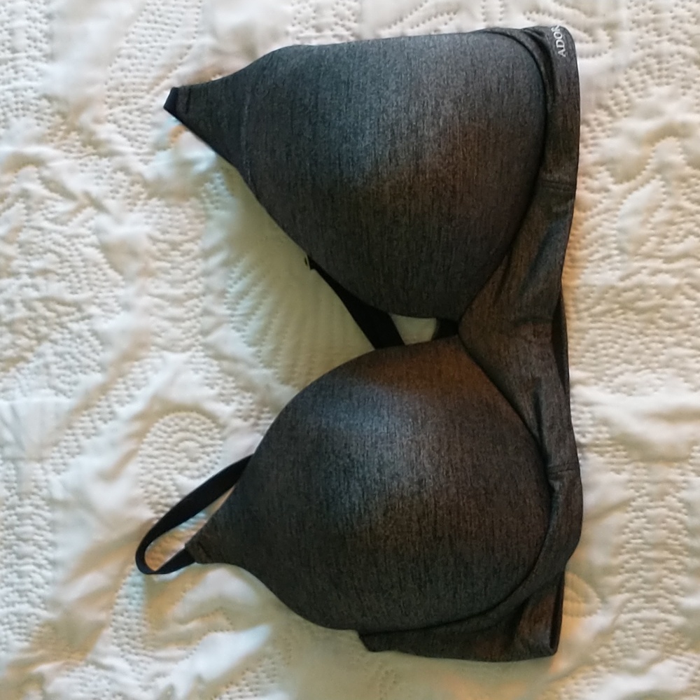 Adore Me Wireless Racerback Bra Size 38DD Black NWT